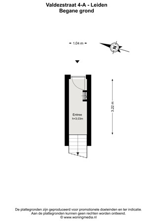 Valdezstraat 4-A - Leiden - Begane_grond - 2D.jpg
